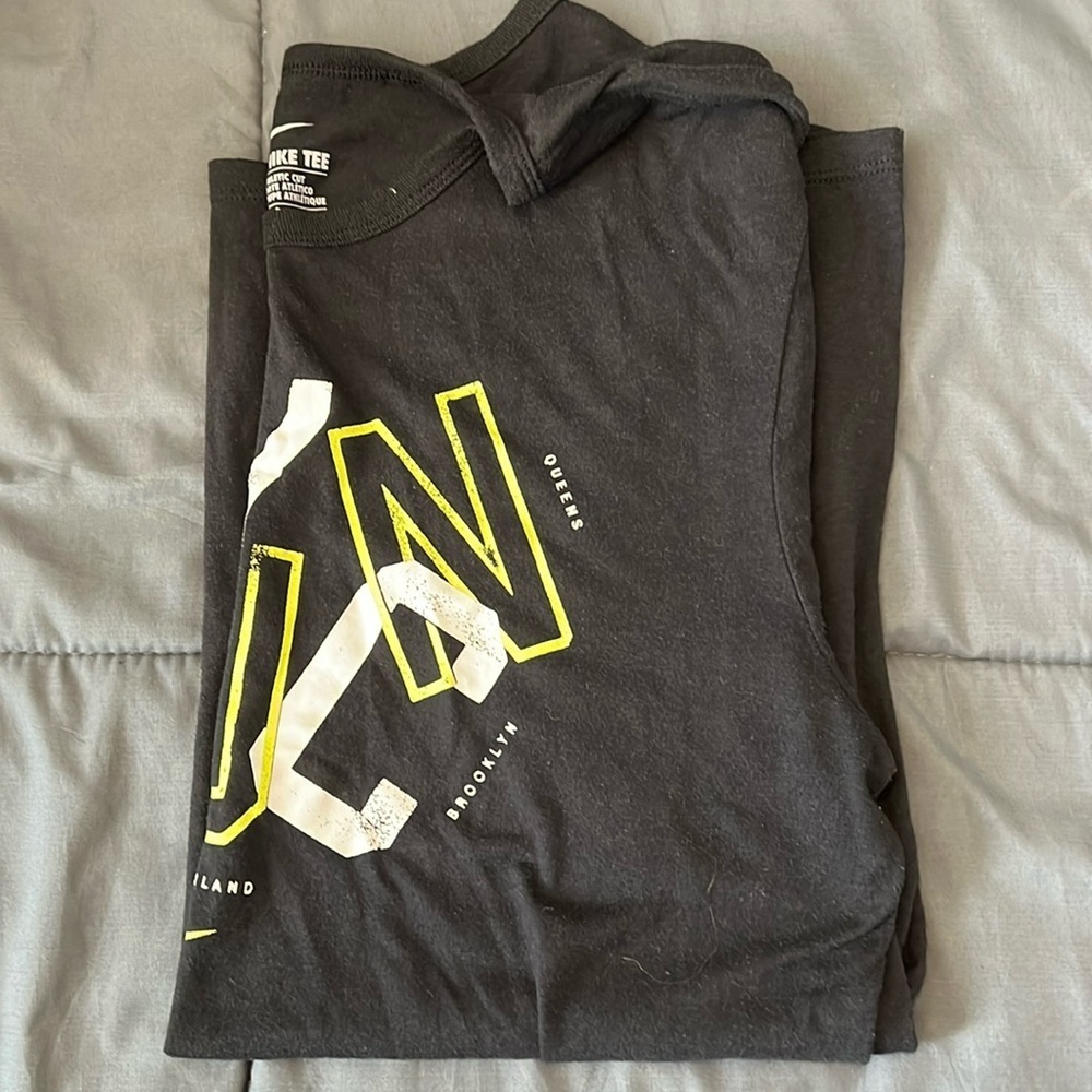 Nike Run NYC TShirt Black Size Large